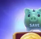 Green Piggy Save symbol